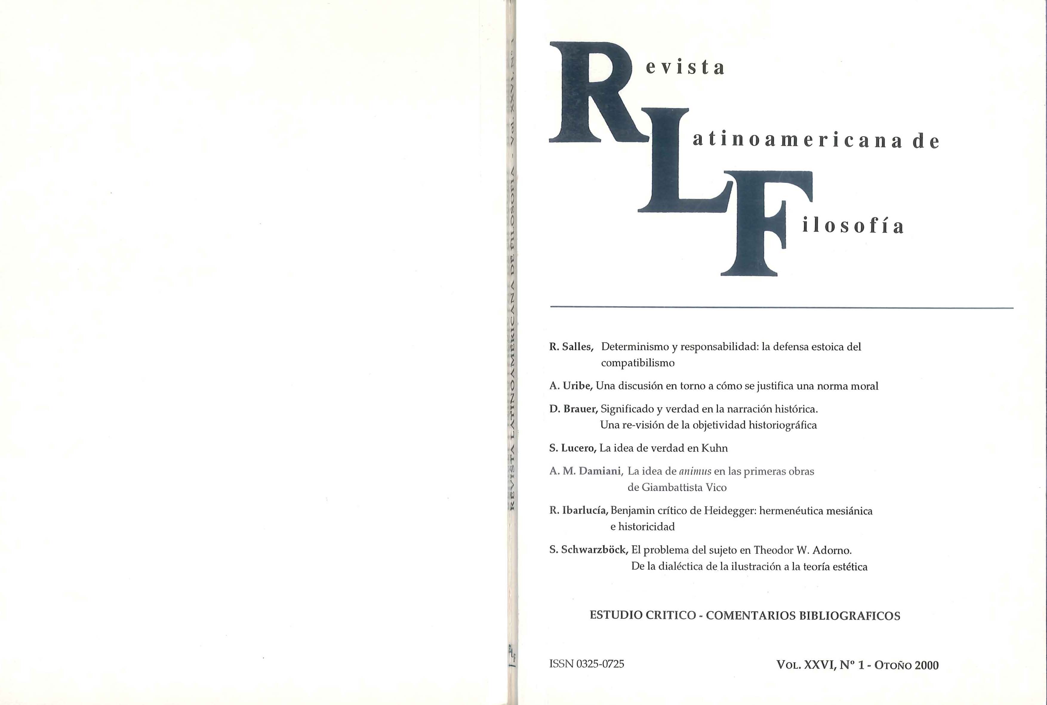 					Ver Vol. 26 Núm. 1 (2000)
				